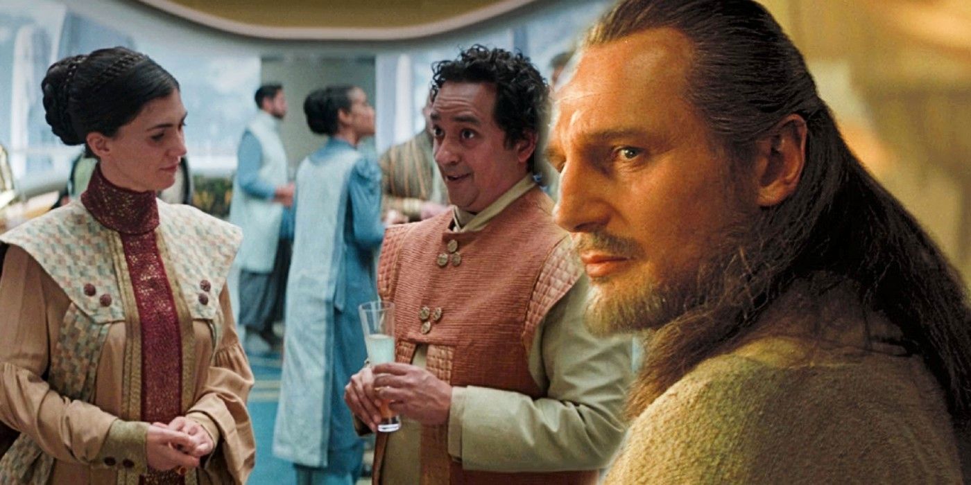 Kenobi ridículamente convierte 1 línea de Qui-Gon Jinn en una broma