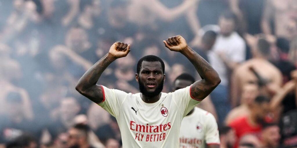 Kessié colabora con un gol al 'scudetto' del Milan antes de llegar al Barcelona