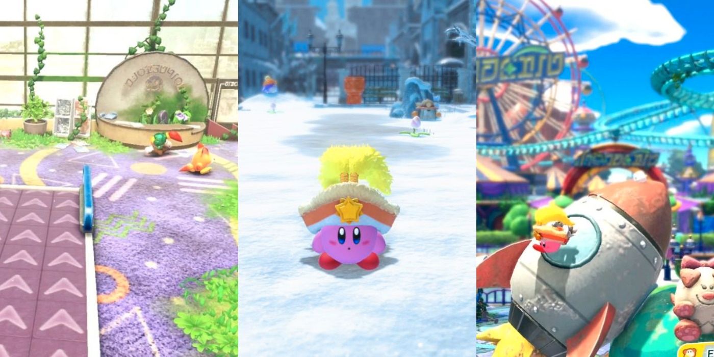 Kirby And The Forgotten Land: 10 niveles más divertidos para jugar una y otra vez