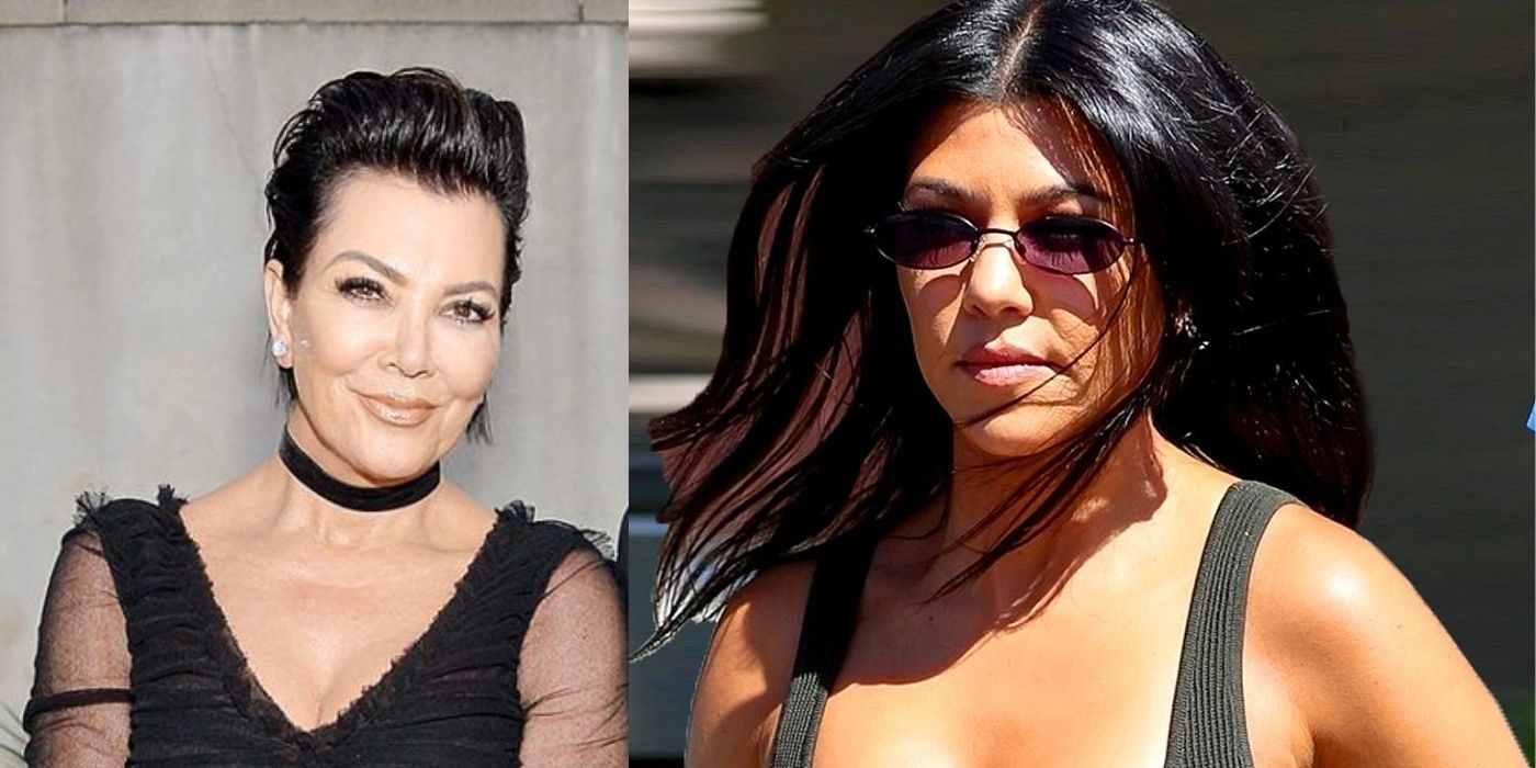 Kris Jenner llega a Italia antes de la boda de Kourtney Kardashian