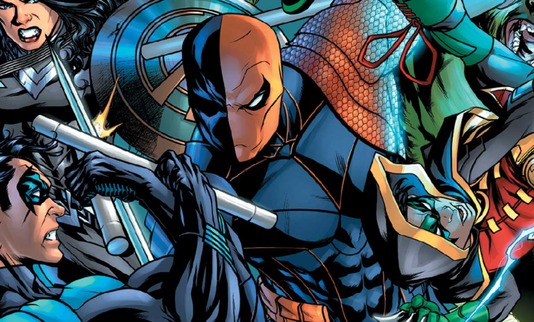 La Baticueva de Deathstroke demuestra que siempre será el archienemigo de los Jóvenes Titanes