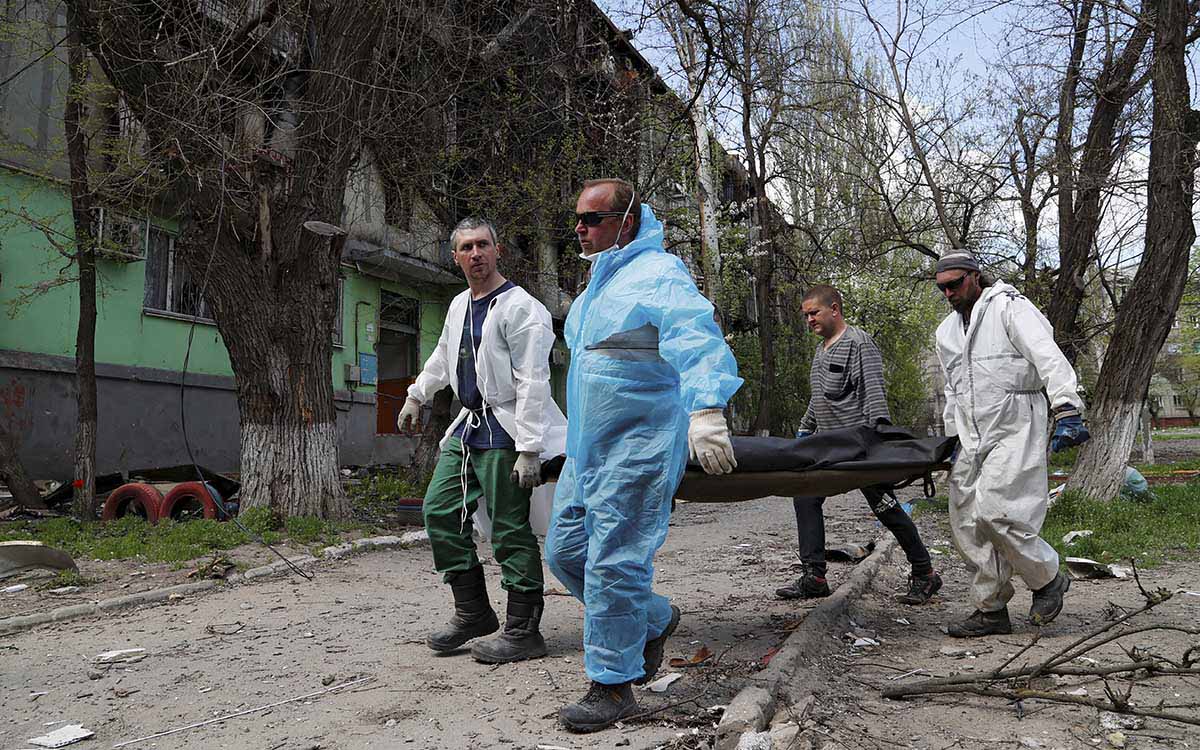 La ONU eleva a cerca de 4,100 el número de civiles muertos desde el inicio de la guerra en Ucrania