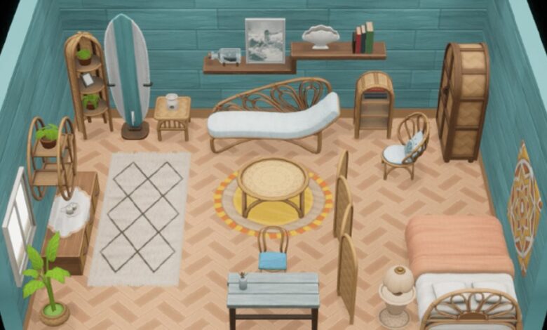 La actualización de Coral Island confirma amplias opciones de decoración de interiores