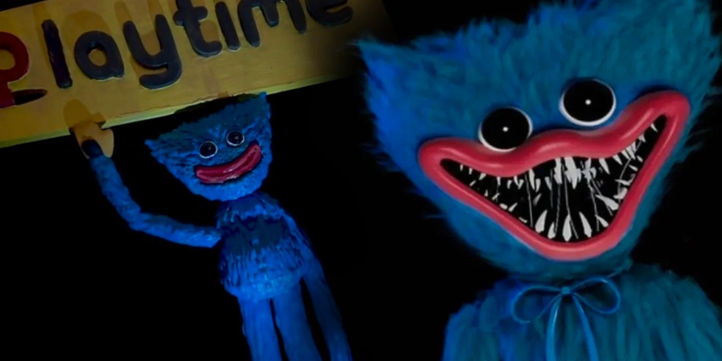 La escultura Huggy Wuggy de Poppy Playtime Fan es demasiado linda para dar miedo