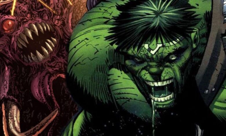 La forma más repugnante de Hulk colocó un límite extraño en sus poderes