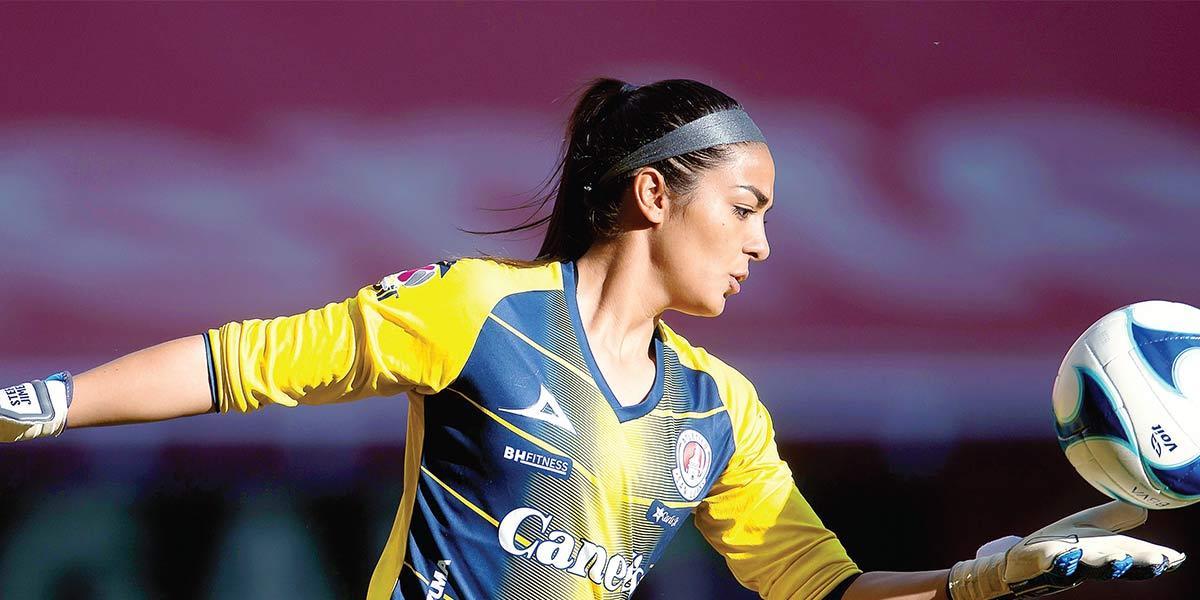 La guardameta mexicana Stefani Jiménez, a prueba en el Atlético de Madrid