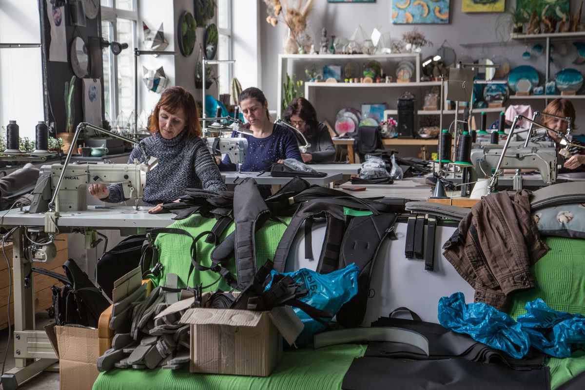 La guerra les cambió la vida: de dirigir un colegio a cocinar para los soldados