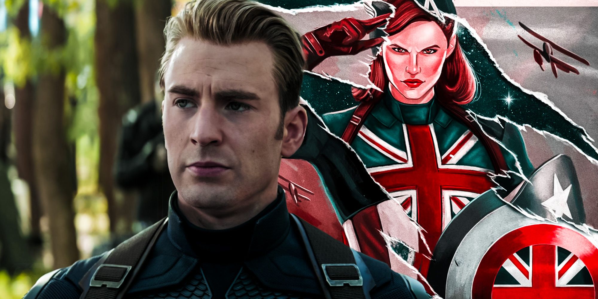 La lucha en el ascensor del Capitán Carter es más brutal que la del Capitán América