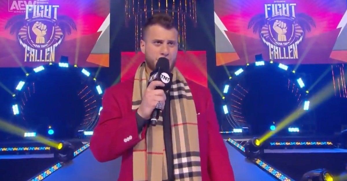 La mamá de MJF choca con AEW Dynamite para despreciar a su hijo