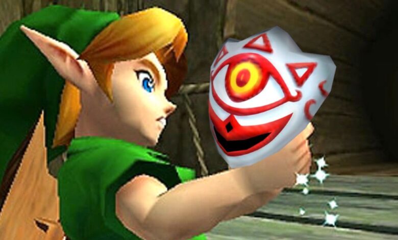La máscara de la verdad de Ocarina of Time es la más decepcionante de Zelda