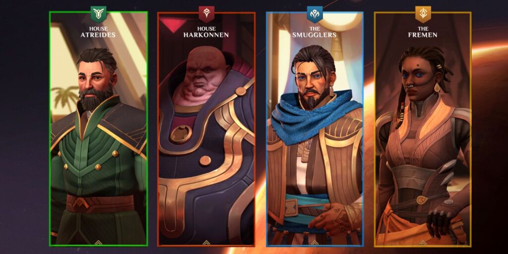 La mejor facción inicial para usar en Dune: Spice Wars