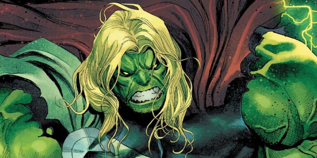La nueva forma combinada de Hulk y Thor es el vengador más fuerte jamás imaginado