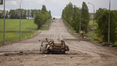 La ofensiva rusa en Donbás deja un reguero de destrucción
