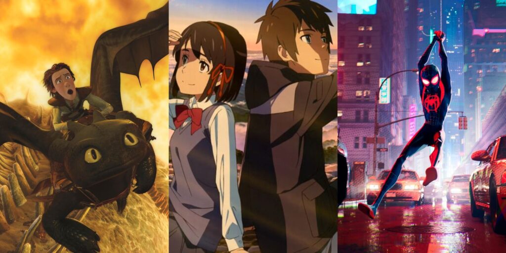 La película animada que no es de Disney más popular cada año de la década de 2010, según Letterboxd