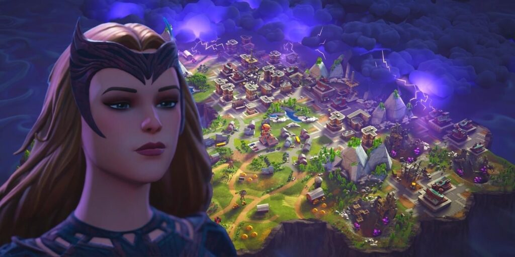 La piel Wanda Maximoff de Fortnite ya es un gran éxito entre los jugadores