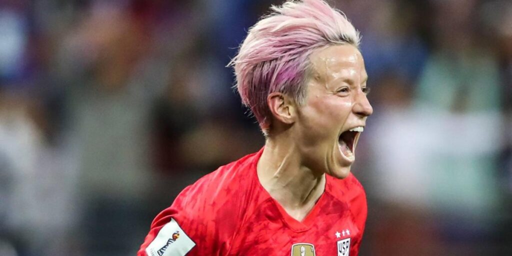La reacción de Megan Rapinoe tras ver cumplido su sueño de la igualdad