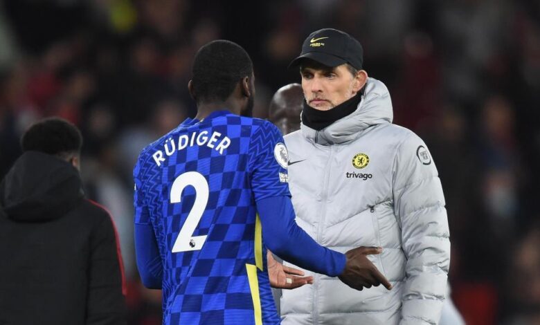La revelación de Tuchel sobre Rüdiger y el vestuario