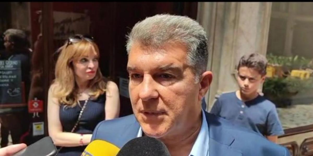 Laporta: "Es más que un partido. Este equipo nos llena de orgullo"