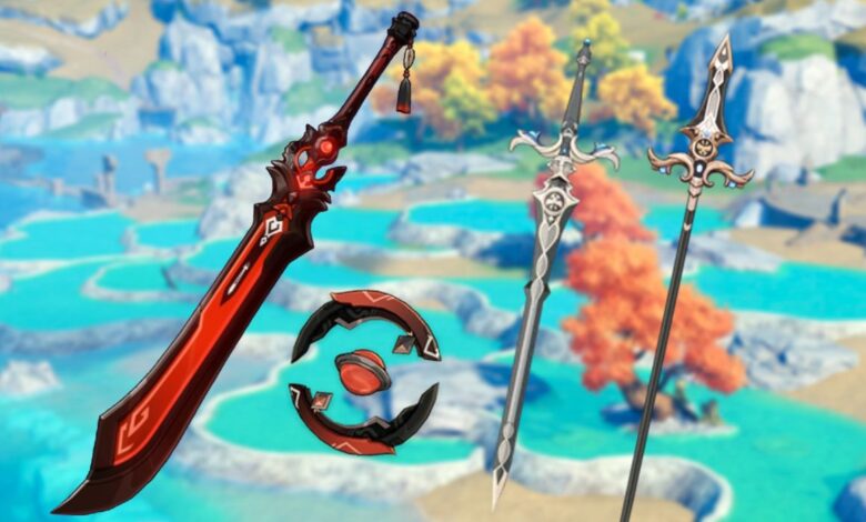 Las armas de Genshin Impact Shop no valen el Starglitter