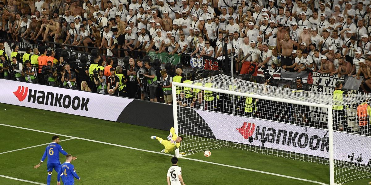 Las fotos más espectaculares de la final Eintracht - Rangers