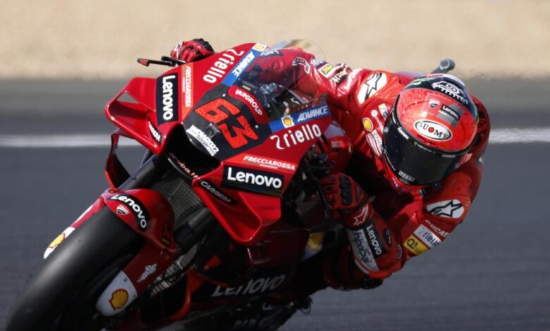 Las imágenes de la clasificación del GP de Francia de MotoGP