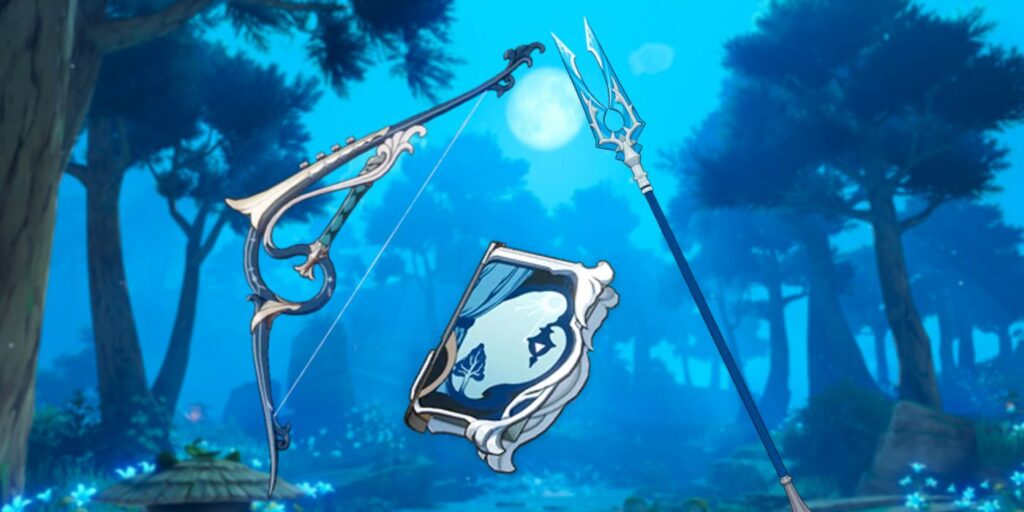 Las mejores armas de 4 estrellas de Genshin Impact de cada tipo