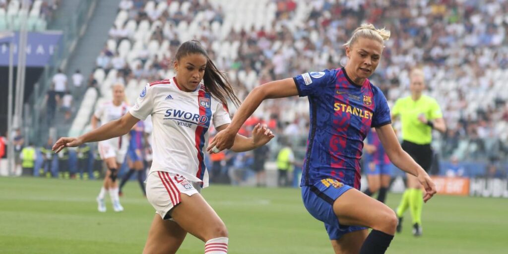 Las mejores imágenes de la final Barça - Lyon