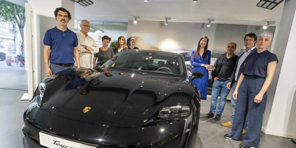 Las piezas de Porsche se transforman en arte solidario