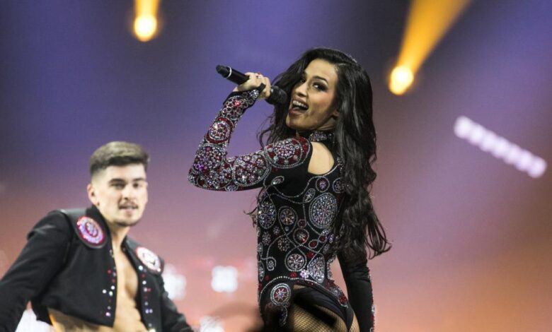 Las redes 'arden' tras la tercera posición de Chanel Terrero en Eurovisión