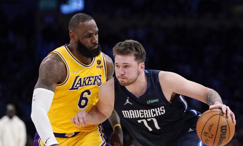 LeBron piropea a Doncic: "¡Es mi jugador favorito!"