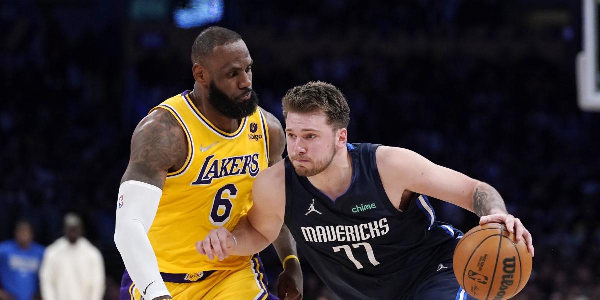 LeBron piropea a Doncic: "¡Es mi jugador favorito!"