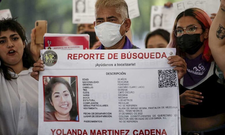 Localizan cuerpo en NL cuya ropa podría coincidir con la de Yolanda Martínez; hospitalizan a su padre