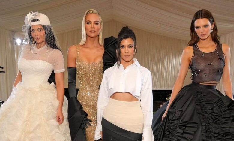 Los Kardashians 2022 Met Gala se ven clasificados