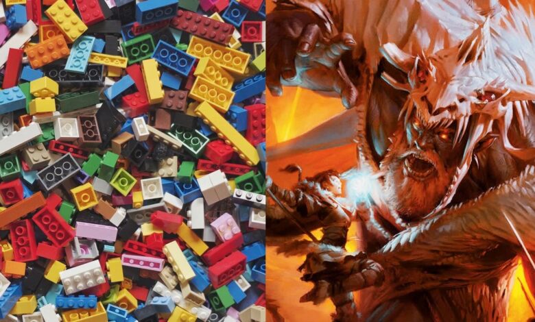 Los fanáticos piden juegos de D&D LEGO (y tiene mucho sentido)
