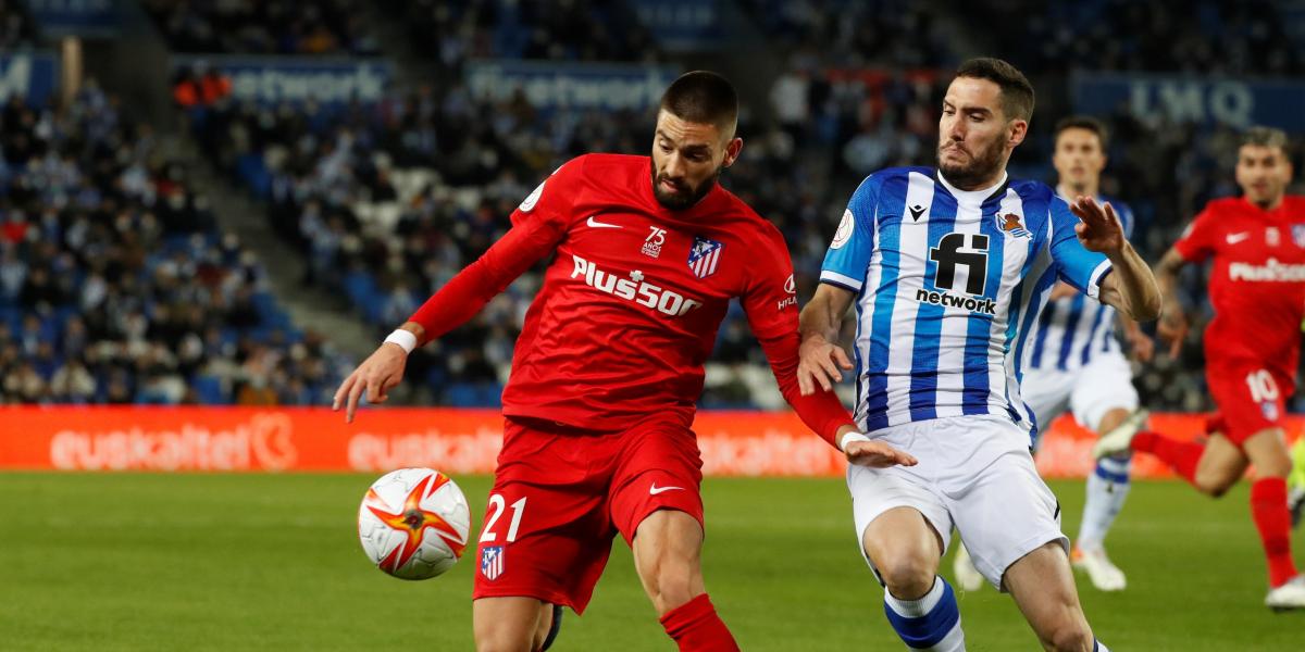 Los posibles onces del Real Sociedad-Atlético