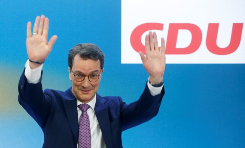 Los socialdemócratas de Scholz pierden ante el empuje de conservadores y verdes en el mayor ‘land’ alemán
