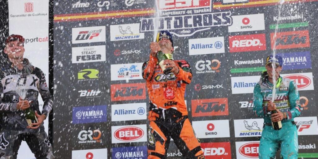 MX Bellpuig: Butrón y Braceras, campeones de España Élite 2022