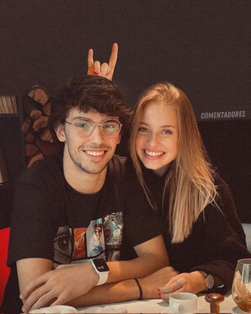 Magui Corceiro y Joao Félix / Instagram