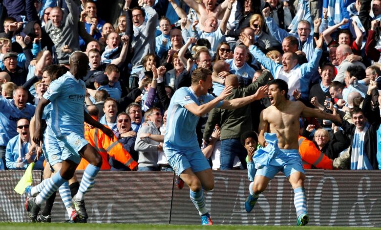 Manchester City estrena estatua del Kun Agüero a diez años del gol más cantado por su afición