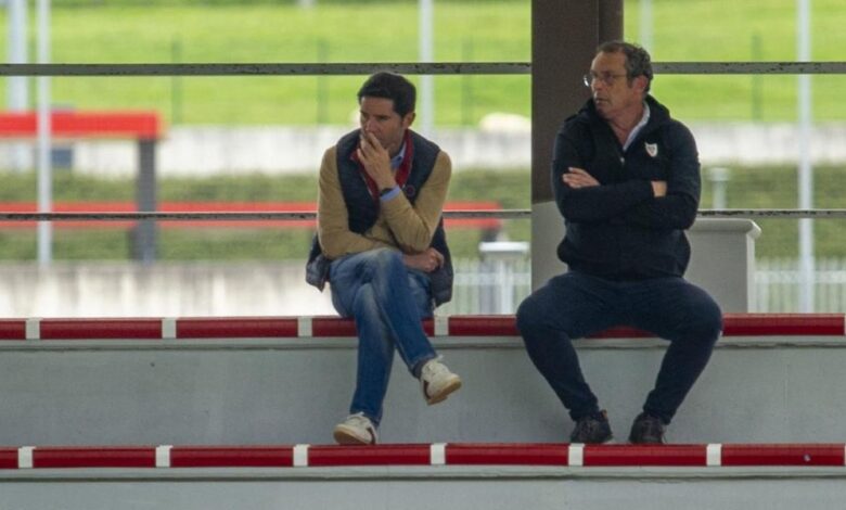 Marcelino presencia el entrenamiento de Argentina en Lezama