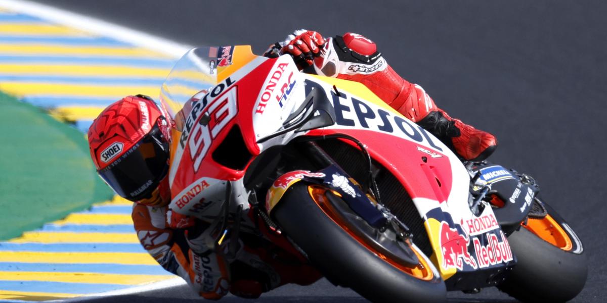 Márquez explica que "me siento bien, pero no piloto bien"
