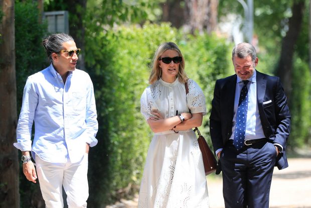 Marta Ortega y Carlos Torretta en la hípica / Gtres