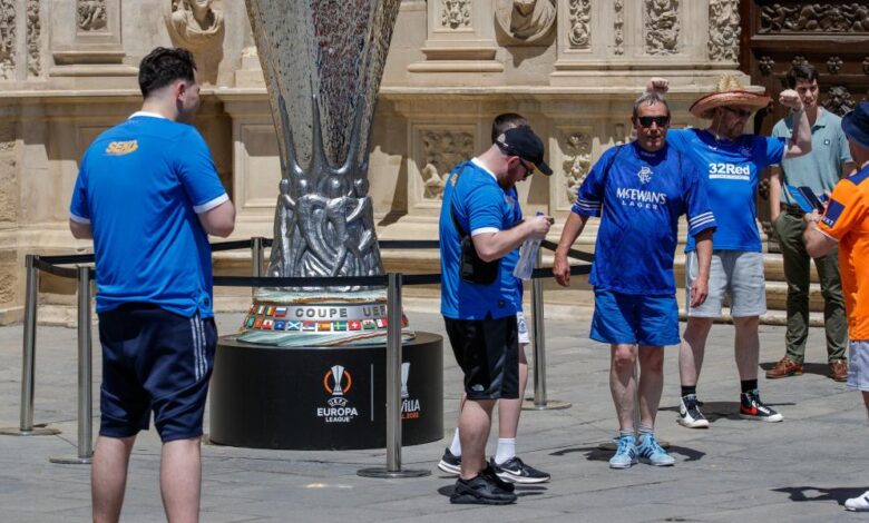 Mas de 50 cámaras en la producción de la final de la UEFA Europa League de Sevilla