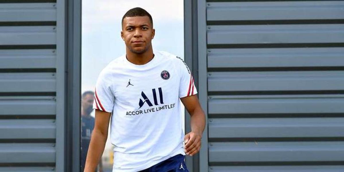 Mbappé entrena en solitario