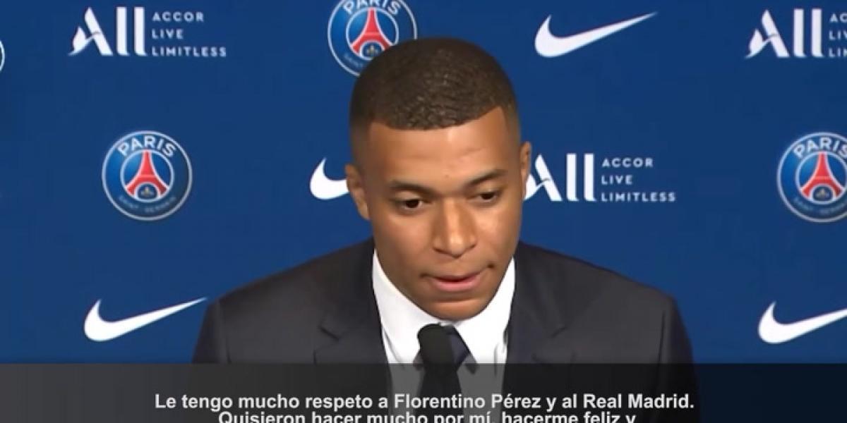 Mbappé: "El sueño del Real Madrid nunca se acaba"