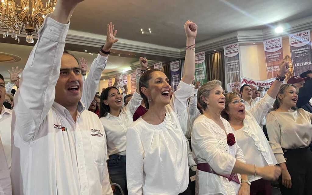 'México está listo para una presidenta', dice Claudia Sheinbaum desde Tamaulipas