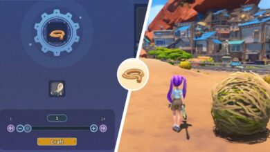 Mi tiempo en Sandrock: cómo hacer una cuerda gruesa