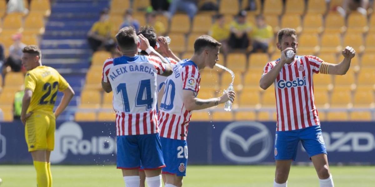 Míchel: "No quiero que Stuani se ponga una mochila de responsabilidad"