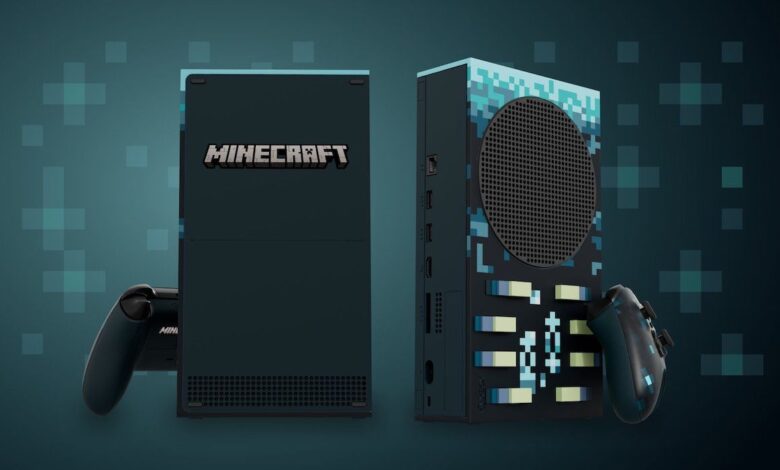 Minecraft celebra la actualización salvaje con la consola Xbox de edición especial