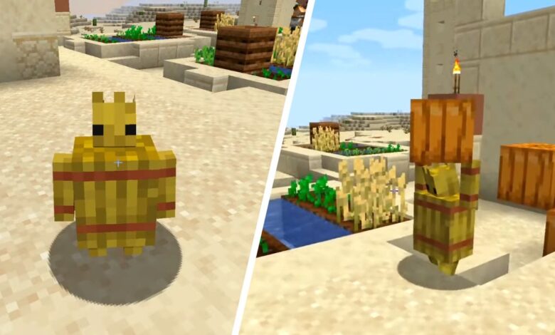 Minecraft: cómo instalar (y usar) The Straw Golem Mod